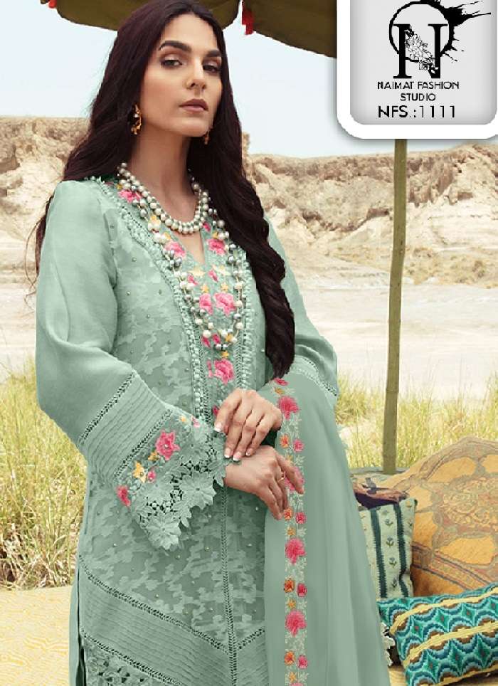Embroidery Classy Collection NFS-1111 Naimat Fashion